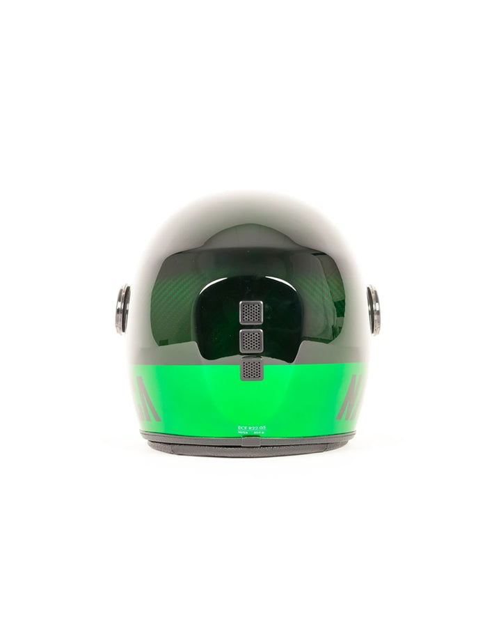 casque jet naca moto candy vert