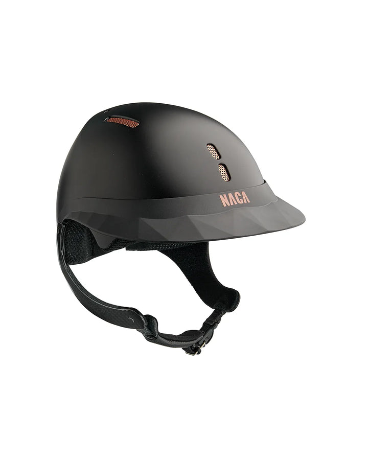 casque naca equitation gravity xp rose gold