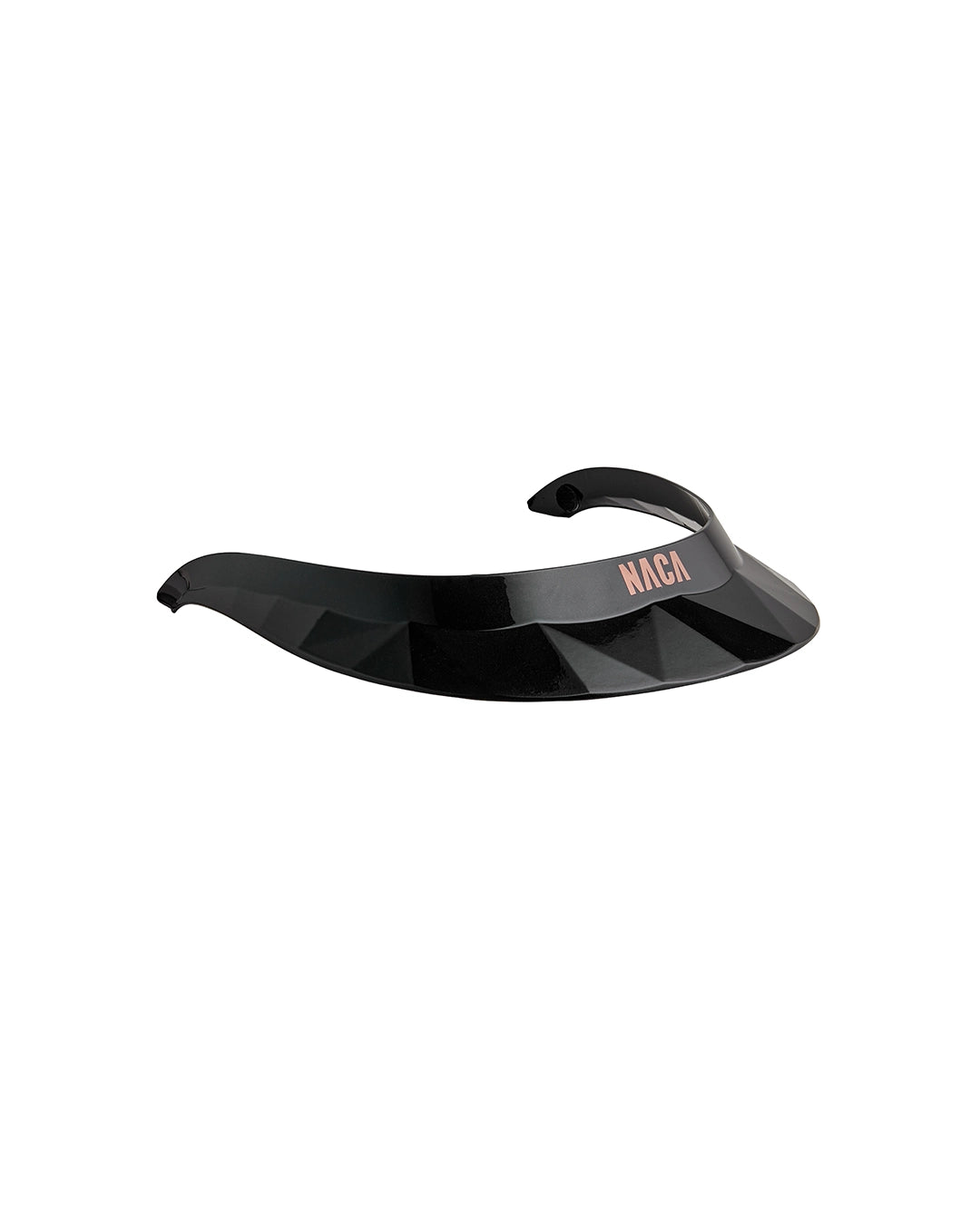 visiere large naca equitation noir glow
