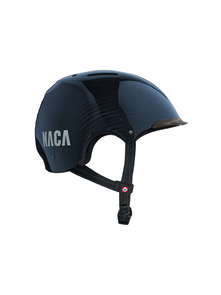 casque vélo naca carbone bleu