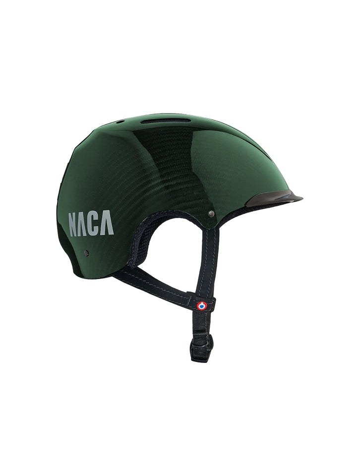 casque vélo naca carbone vert