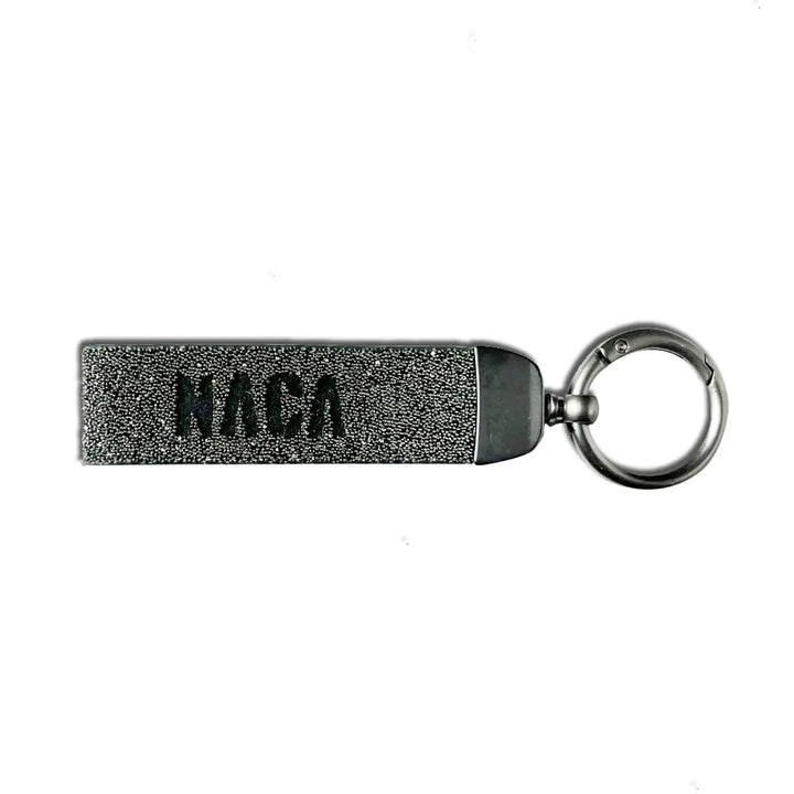 Porte-clé NACA en crystal fabric - Gris anthracite | Edition limitée