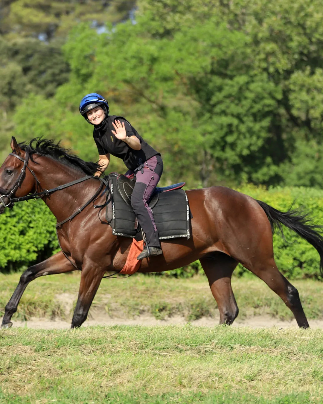 Marie Waldhauser au galop d&